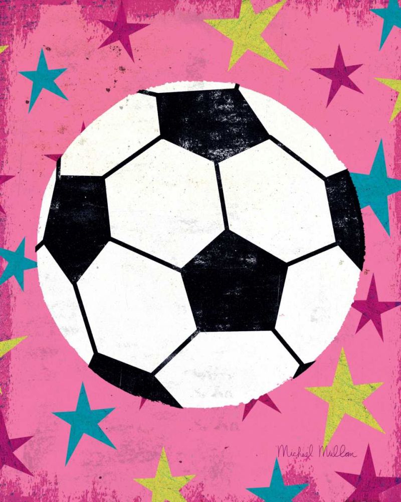 Girls Sports IV art print by Michael Mullan for $57.95 CAD