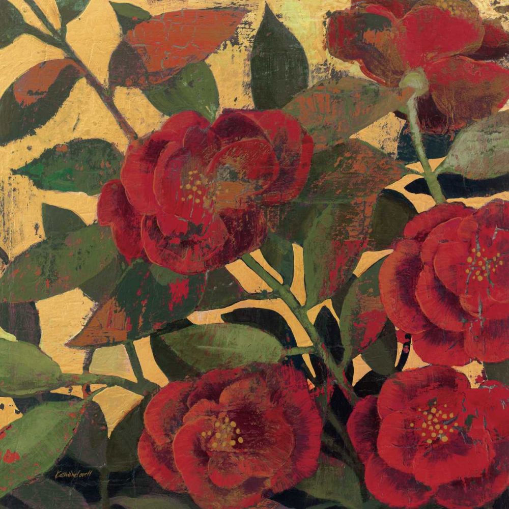 Abundant Roses I art print by Kathrine Lovell for $57.95 CAD