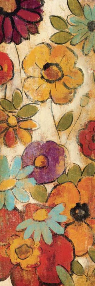 Floral Sketches on Linen I art print by Silvia Vassileva for $57.95 CAD