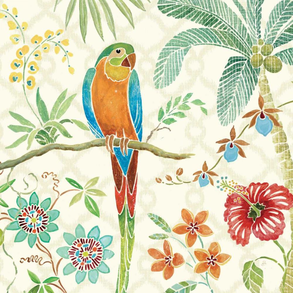 Tropical Paradise IV art print by Daphne Brissonnet for $57.95 CAD