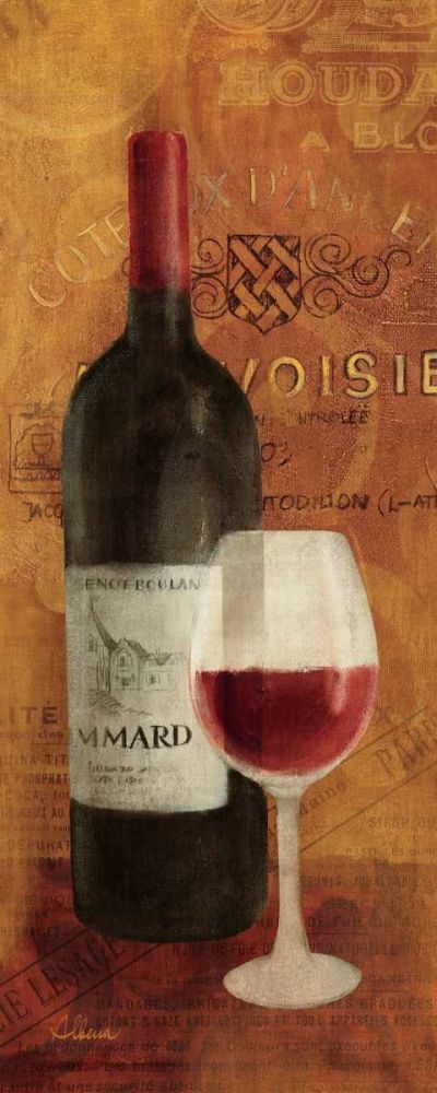 Vin Rouge Panel II art print by Albena Hristova for $57.95 CAD