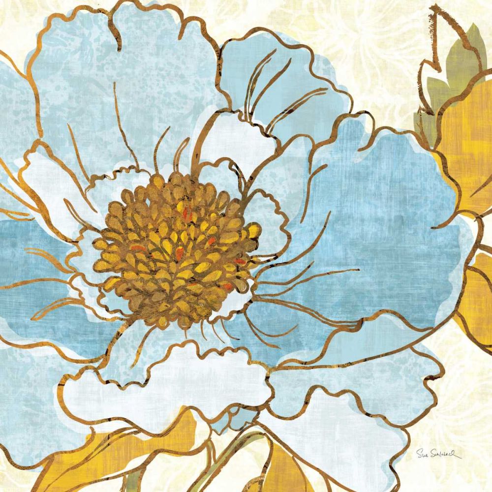 Camilles Peony I art print by Sue Schlabach for $57.95 CAD
