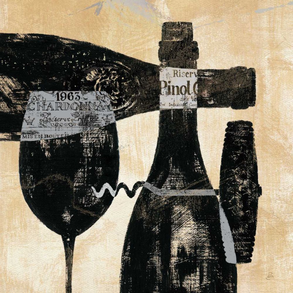 Wine Selection I art print by Daphne Brissonnet for $57.95 CAD