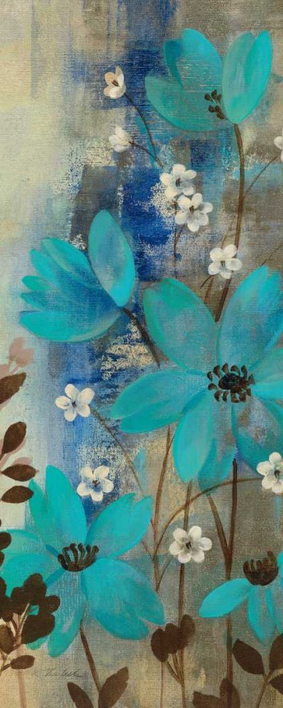 Floral Symphony Crop I art print by Silvia Vassileva for $57.95 CAD