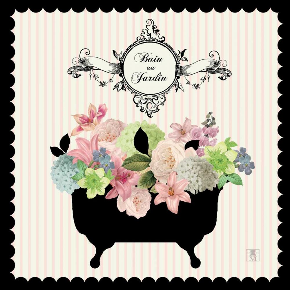 Bain du Jardin I art print by Studio Mousseau for $57.95 CAD