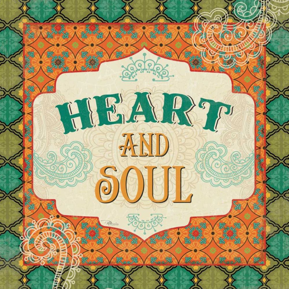 Indian Breeze Words III art print by Pela Studio for $57.95 CAD