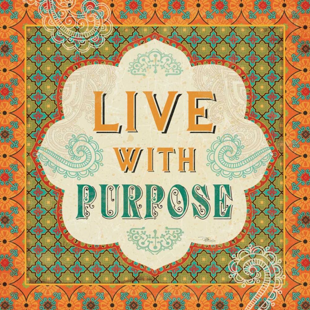 Indian Breeze Words IV art print by Pela Studio for $57.95 CAD