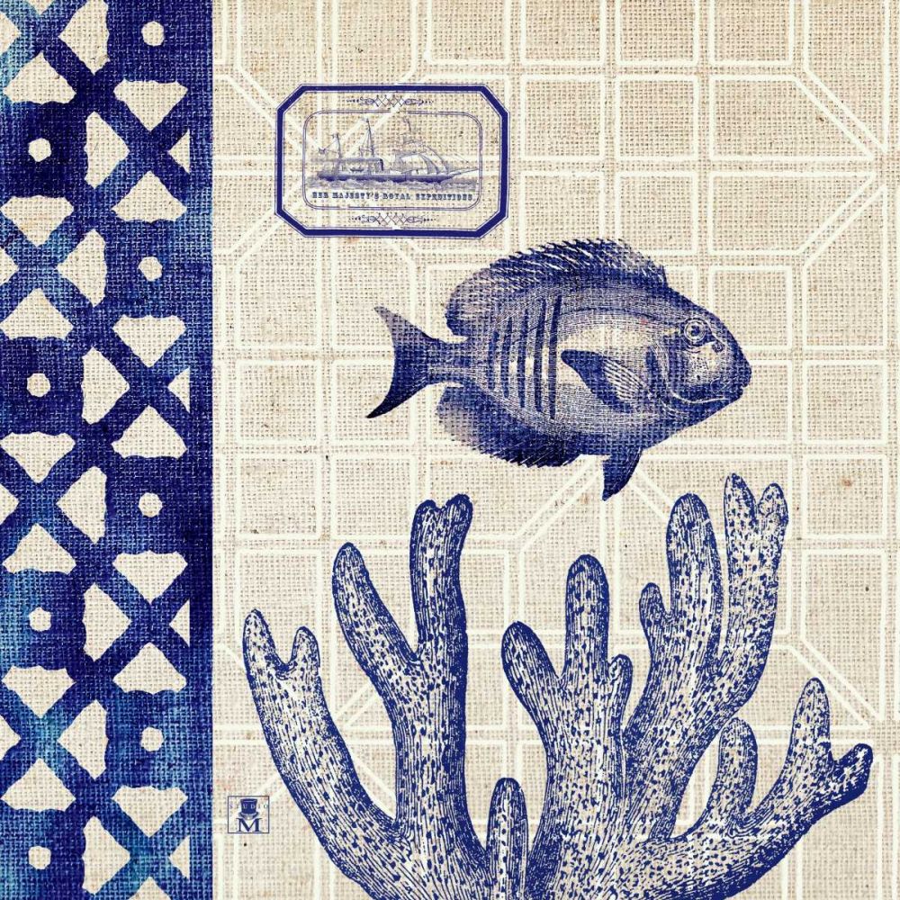 Sea Shore Square I art print by Studio Mousseau for $57.95 CAD