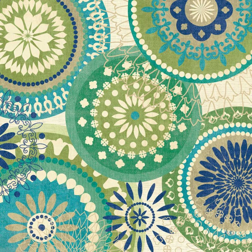 Floral Mix II art print by Veronique Charron for $57.95 CAD