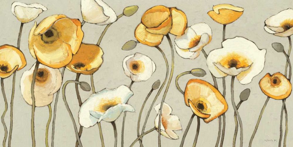 Jaune Gris I art print by Shirley Novak for $57.95 CAD