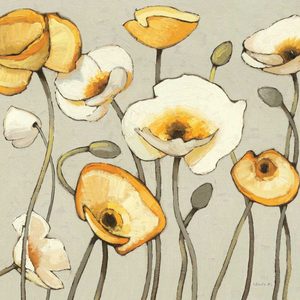 Jaune Gris III art print by Shirley Novak for $57.95 CAD