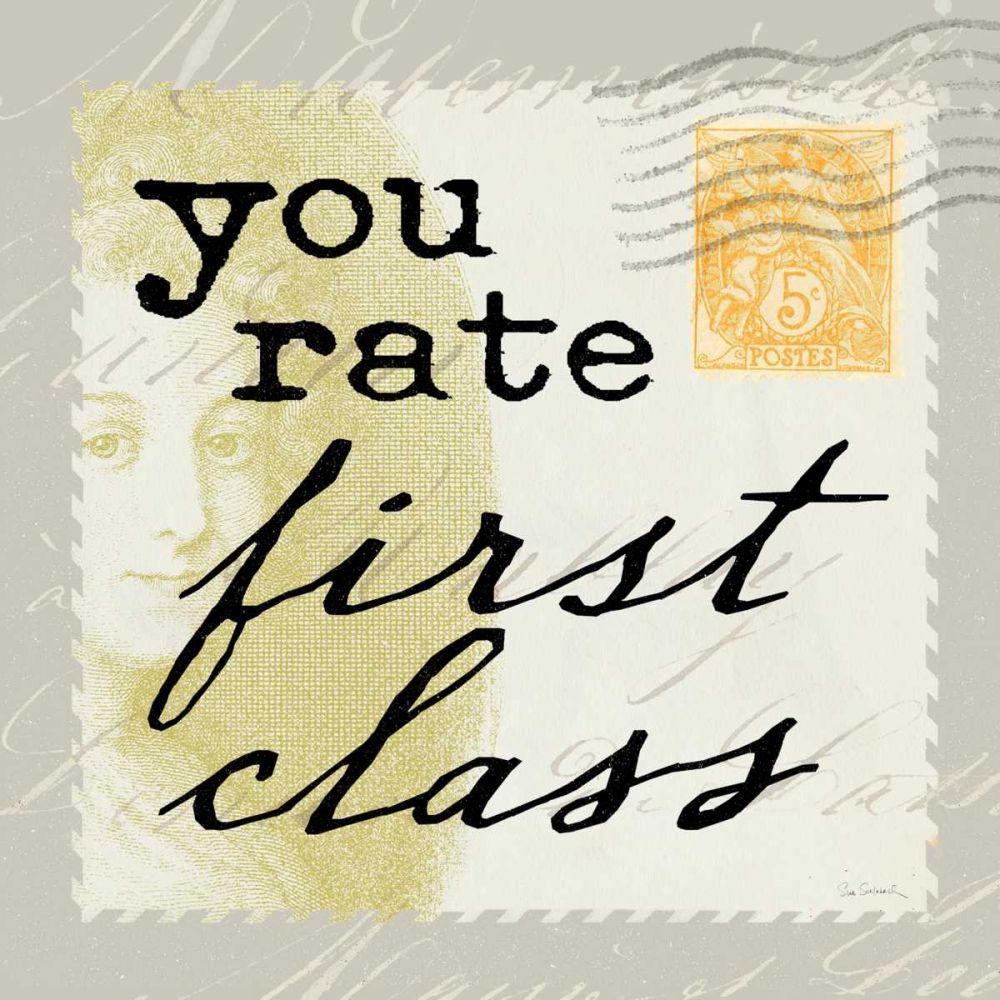 First Class art print by Sue Schlabach for $57.95 CAD
