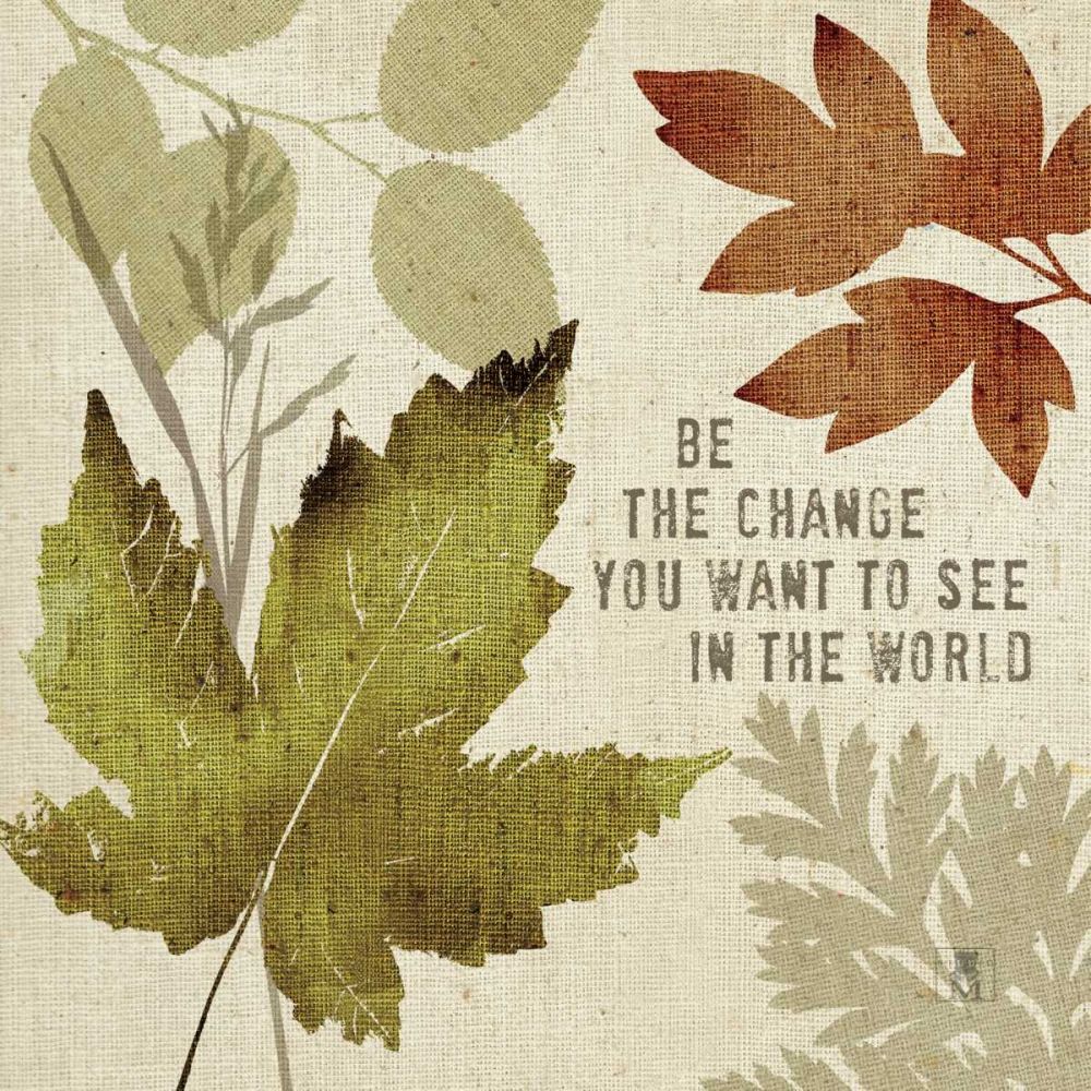 Leaves of Inspiration I art print by Studio Mousseau for $57.95 CAD