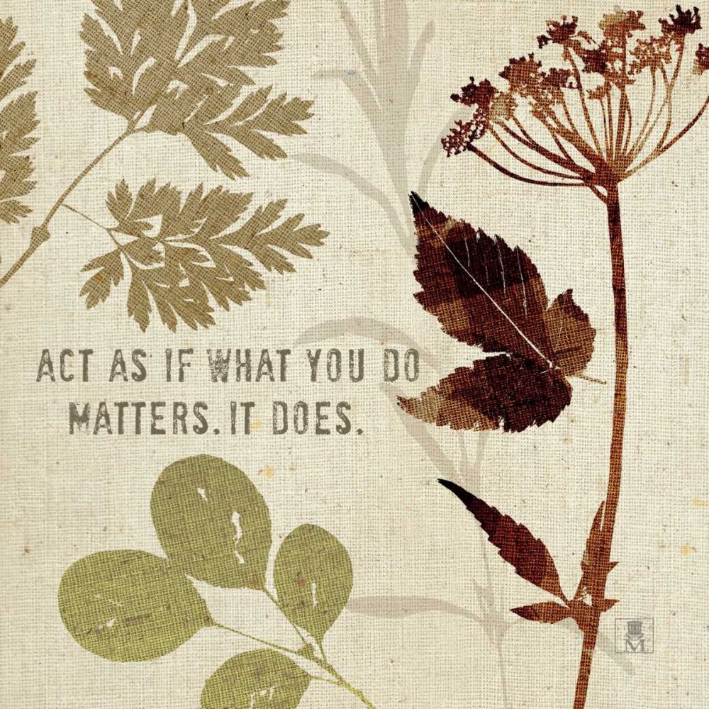 Leaves of Inspiration IV art print by Studio Mousseau for $57.95 CAD