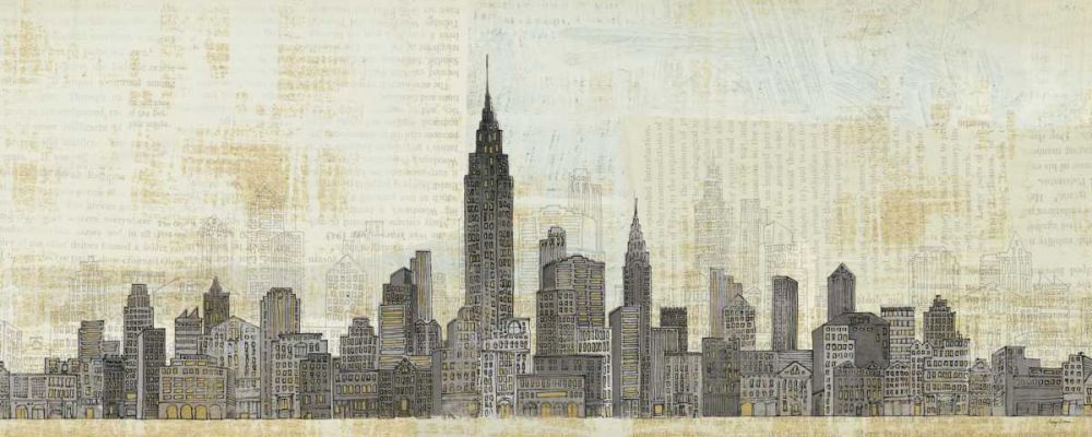Empire Skyline art print by Avery Tillmon for $57.95 CAD