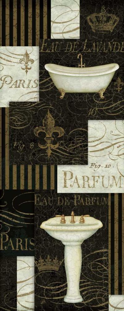 Bain De Luxe Collage I art print by Daphne Brissonnet for $57.95 CAD