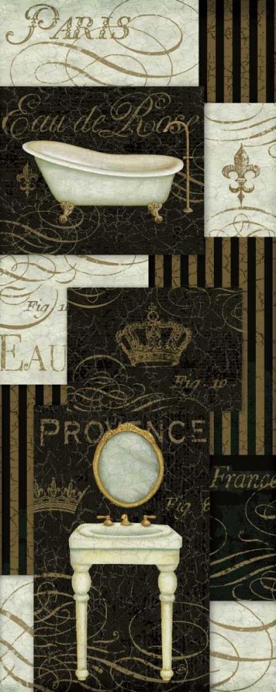 Bain De Luxe Collage II art print by Daphne Brissonnet for $57.95 CAD