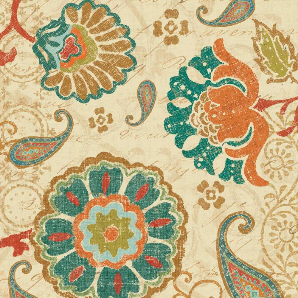 Fall Paisley II art print by Pela for $57.95 CAD