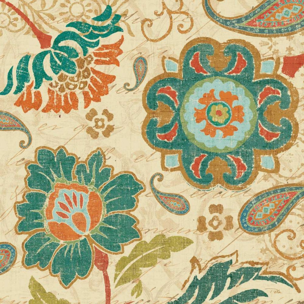 Fall Paisley III art print by Pela for $57.95 CAD