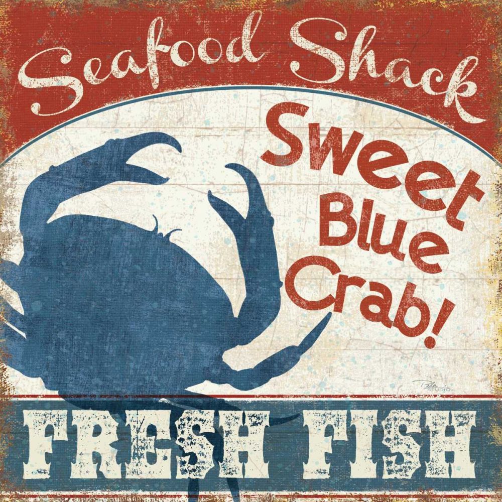 Fresh Seafood II art print by Pela Studio for $57.95 CAD