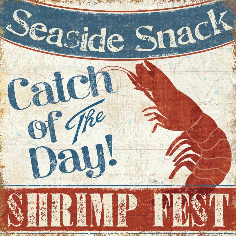 Fresh Seafood III art print by Pela Studio for $57.95 CAD