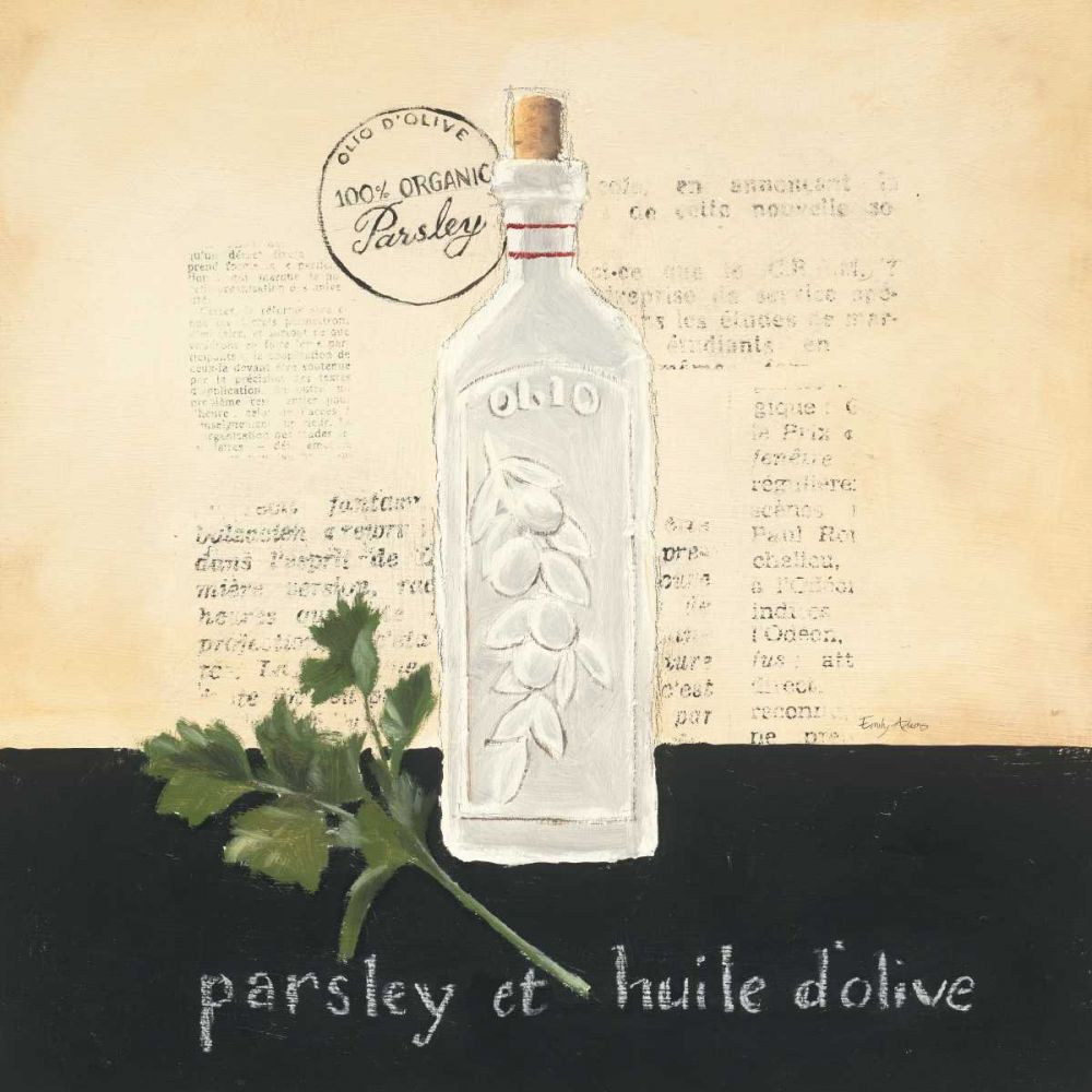 Huile d Olive I art print by Emily Adams for $57.95 CAD