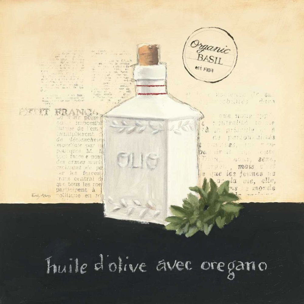 Huile d Olive II art print by Emily Adams for $57.95 CAD