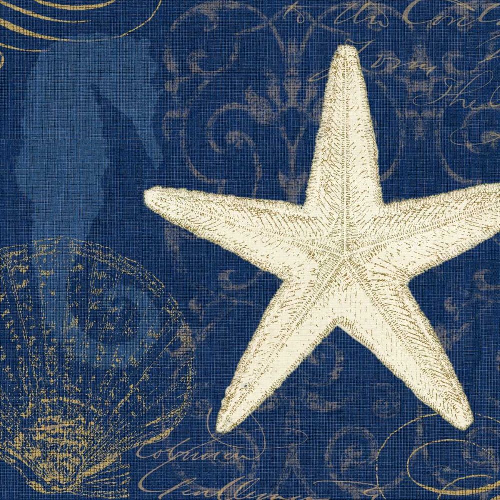 Coastal Moonlight I art print by Pela Studio for $57.95 CAD