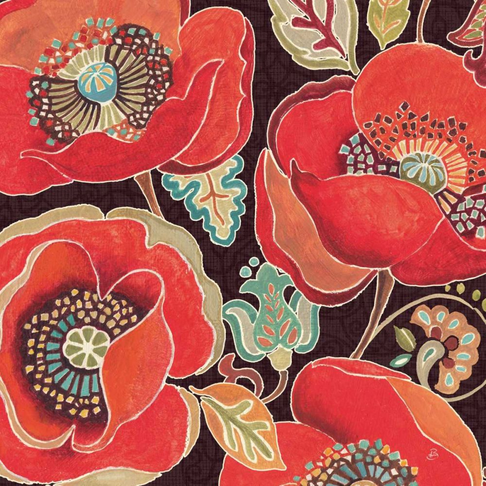 Moroccan Red IV art print by Daphne Brissonnet for $57.95 CAD