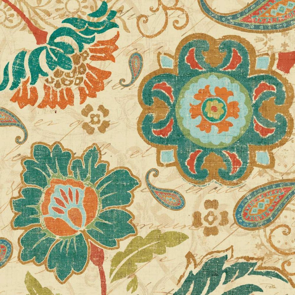 Fall Paisley III art print by Pela for $57.95 CAD