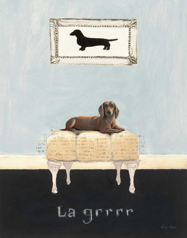 La Grrr art print by Emily Adams for $57.95 CAD