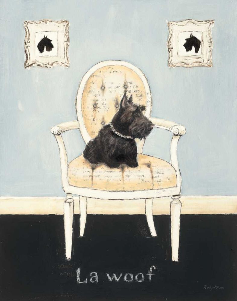 La Woof art print by Emily Adams for $57.95 CAD