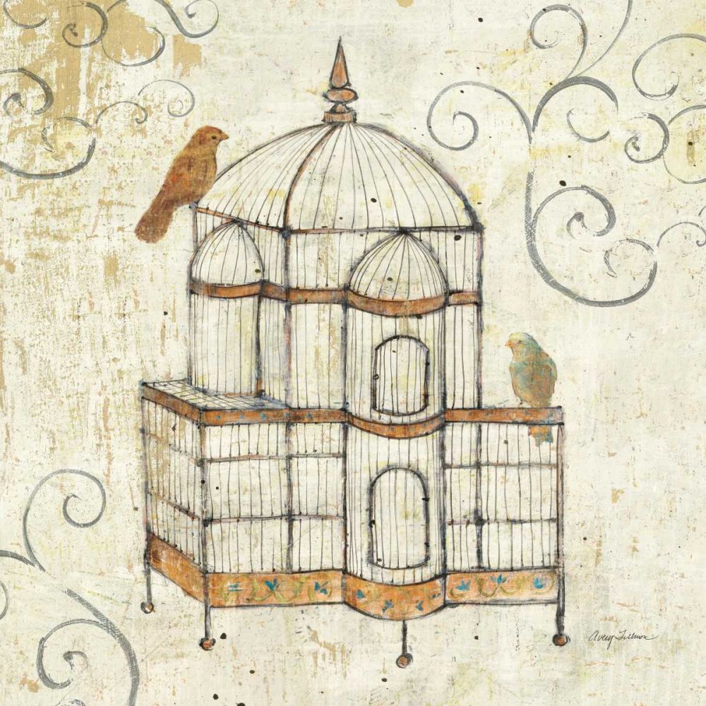 Bird Cage I art print by Avery Tillmon for $57.95 CAD