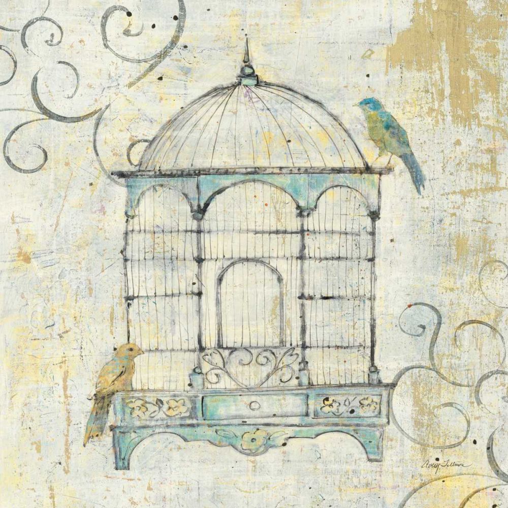 Bird Cage IV art print by Avery Tillmon for $57.95 CAD