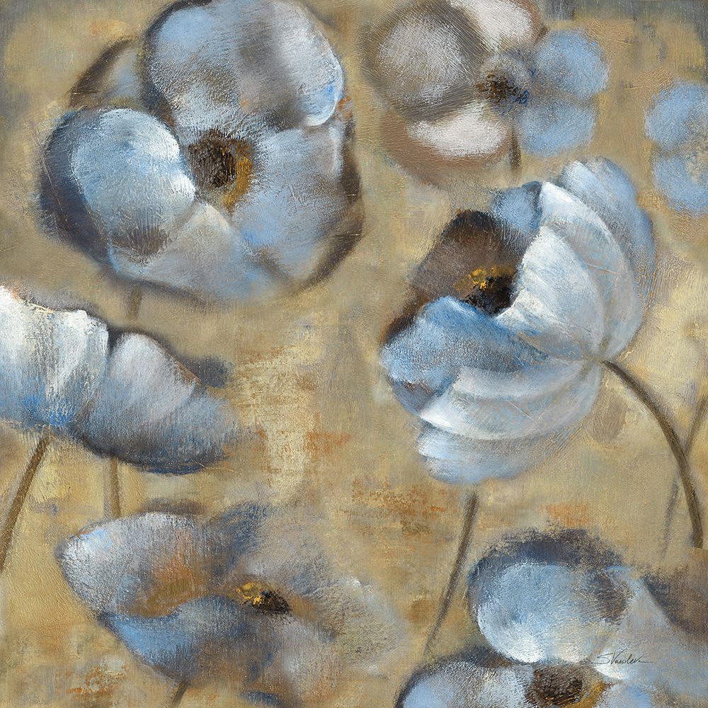 Flowers in Dusk II art print by Silvia Vassileva for $57.95 CAD