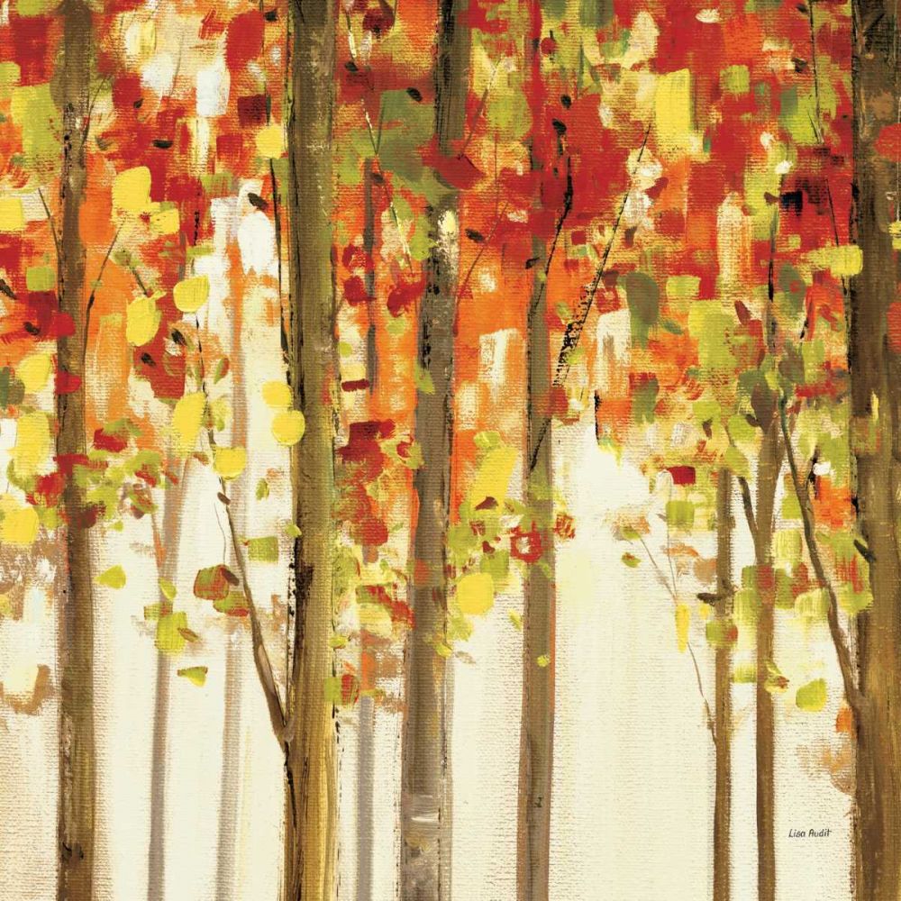 Autumn Forest Study I art print by Lisa Audit for $57.95 CAD