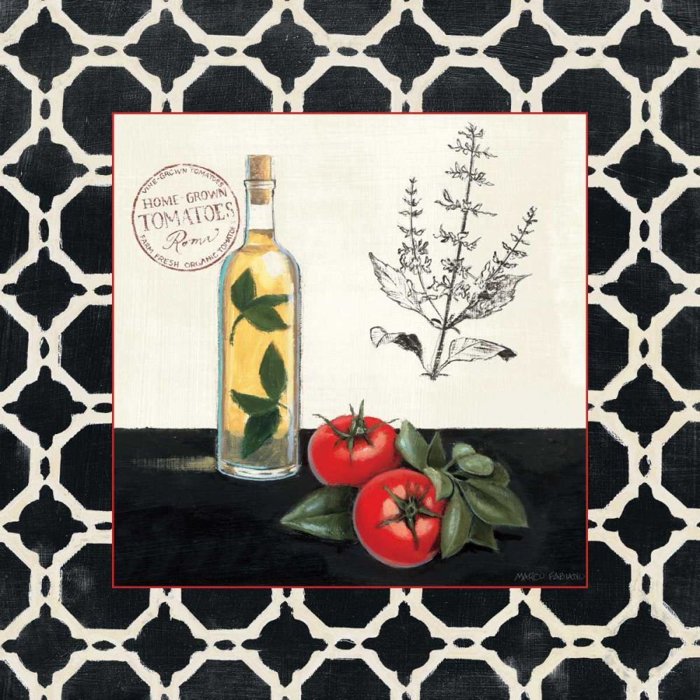 Basil and Tomatoes art print by Marco Fabiano for $57.95 CAD