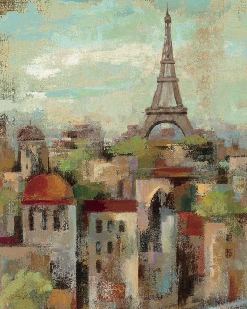 Spring in Paris II art print by Silvia Vassileva for $57.95 CAD
