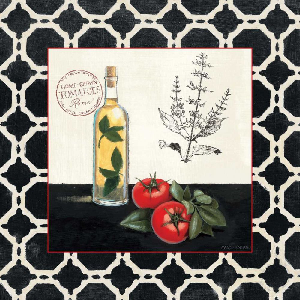 Basil and Tomatoes art print by Marco Fabiano for $57.95 CAD
