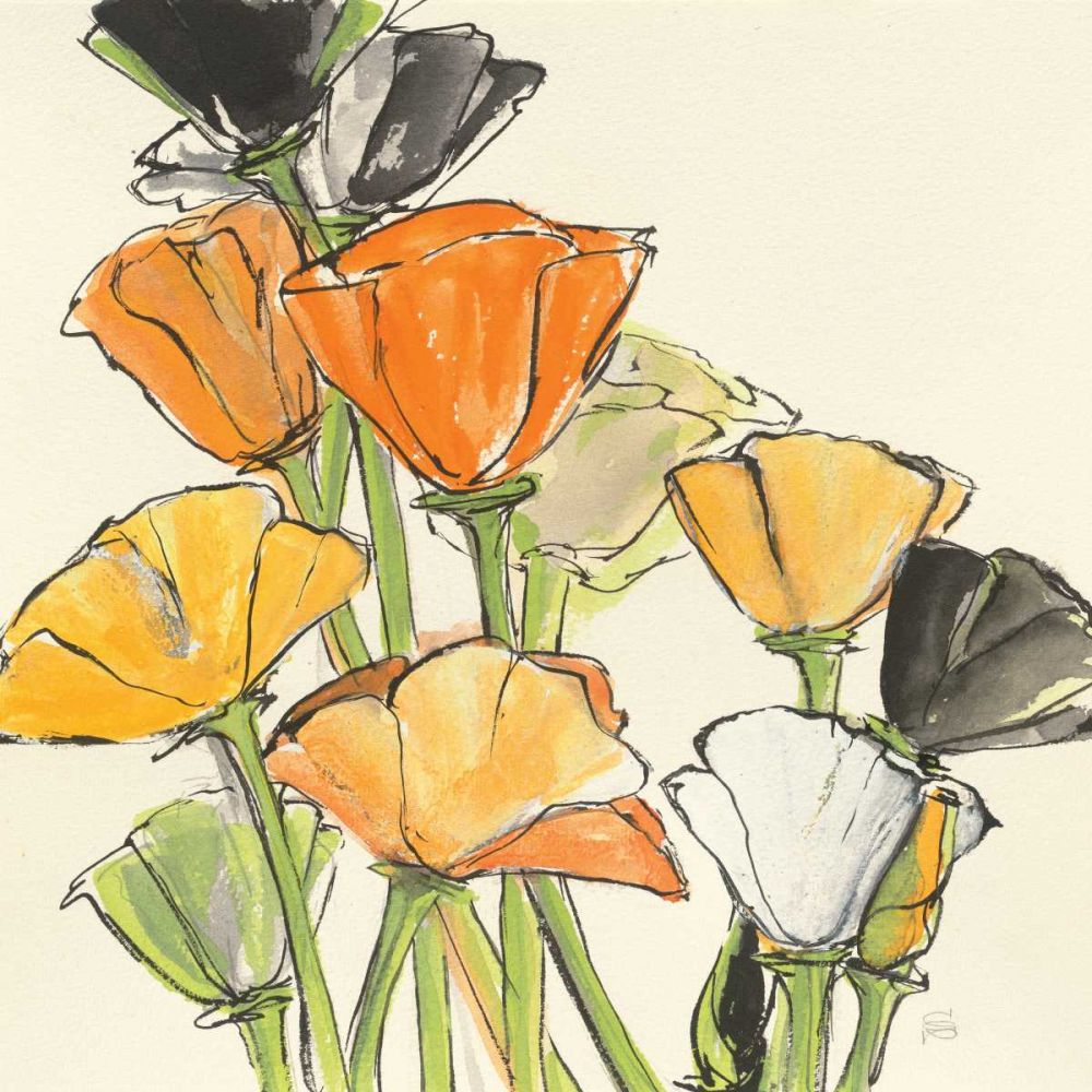 Wild Bouquet I art print by Chris Paschke for $57.95 CAD