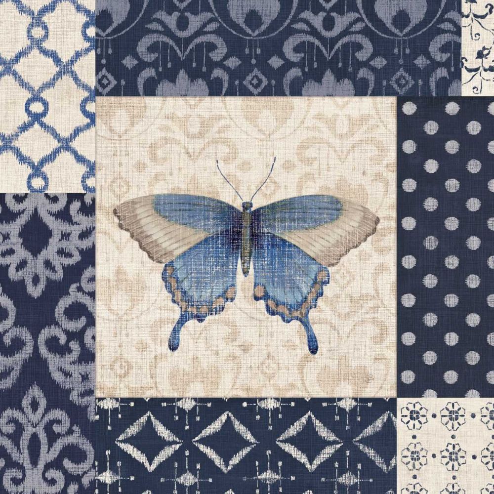 Indigo Nature I art print by Daphne Brissonnet for $57.95 CAD