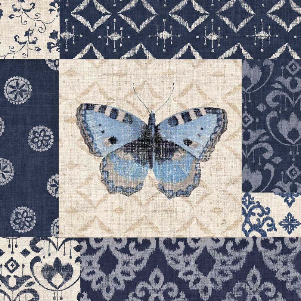 Indigo Nature II art print by Daphne Brissonnet for $57.95 CAD