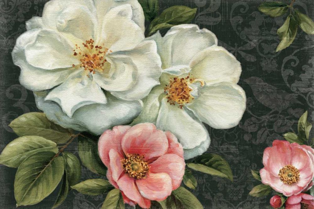 Floral Damask I by Lisa Audit