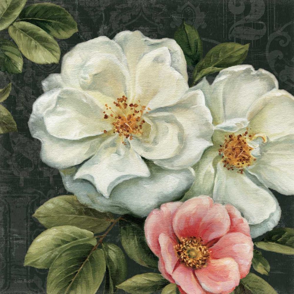 Floral Damask III art print by Lisa Audit for $57.95 CAD
