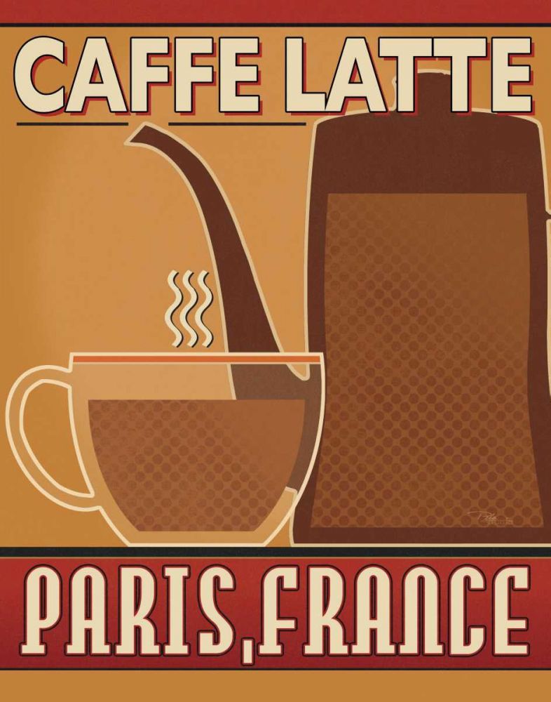 Deco Coffee III art print by Pela Studio for $57.95 CAD