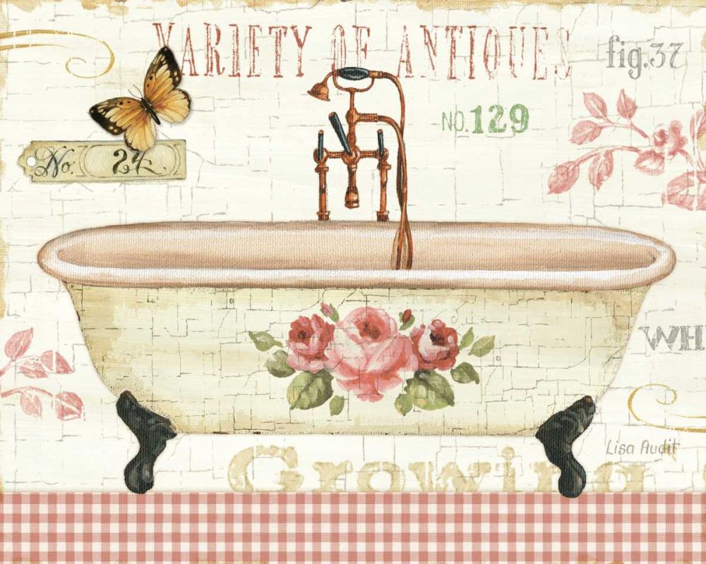 Rose Garden III no Border art print by Lisa Audit for $57.95 CAD