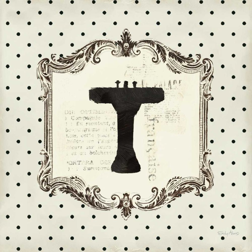 Cartouche Sink art print by Emily Adams for $57.95 CAD