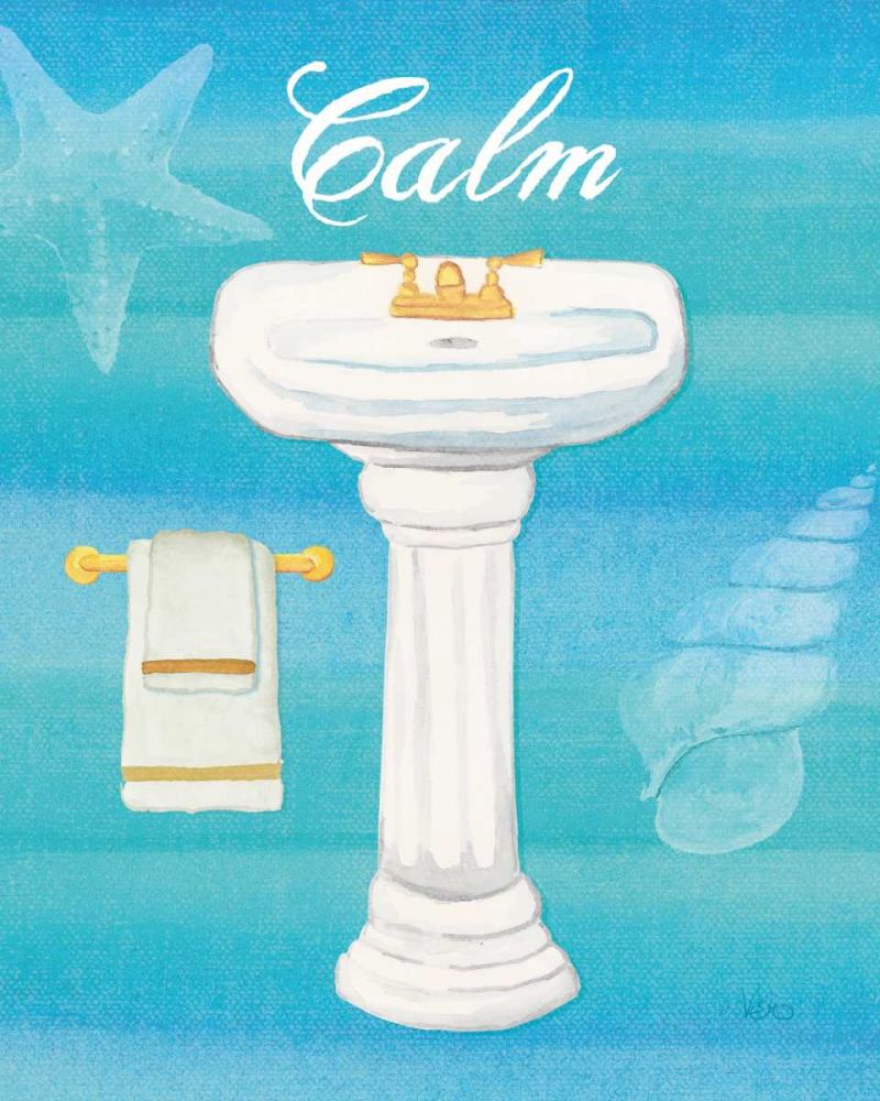 Seashells Spa I  No Border art print by Veronique Charron for $57.95 CAD
