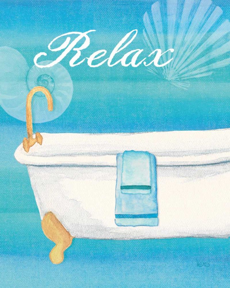 Seashells Spa II No Border art print by Veronique Charron for $57.95 CAD