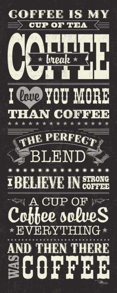 Coffee Lovers I art print by Pela Studio for $57.95 CAD